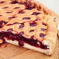 Пирог со свежими ягодами | Вкусный и полезный пирог со свежими ягодами для всей семьи
